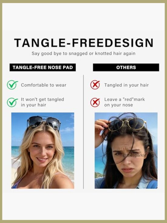 Polarized Aviator Sunglasses UV Protection Tangle-Free Unisex Vintage Shades main image 7